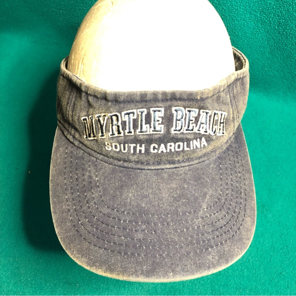 ESY Myrtle Beach Factory Distressed Navy Visor